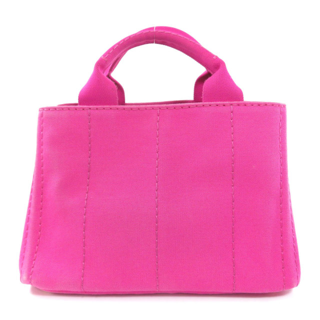 PRADA プラダ B2439G カナパ ミニ トートバッグ キャンバス レディース 