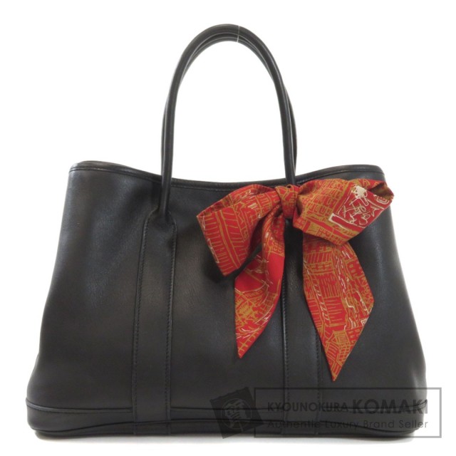 HERMES エルメス ガーデンパーティTPM 銀座限定 スイフト 黒 ブラック  