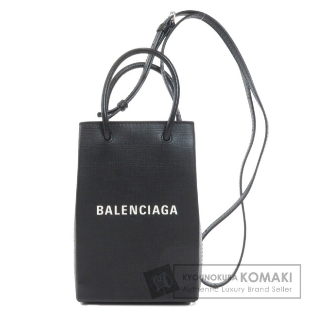 BALENCIAGA バレンシアガ 593826 ショッピングフォンショルダー 2WAY 