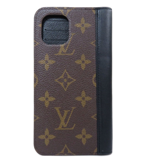 良品】ルイ ヴィトン モノグラム マヒナ フォリオ ほてり iPhoneケース  