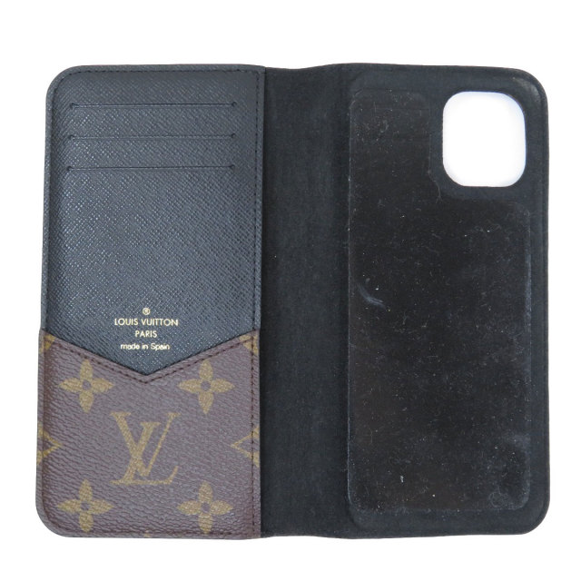 LOUIS VUITTON ルイヴィトン M69577 フォリオ iPhone 11 モノグラム  