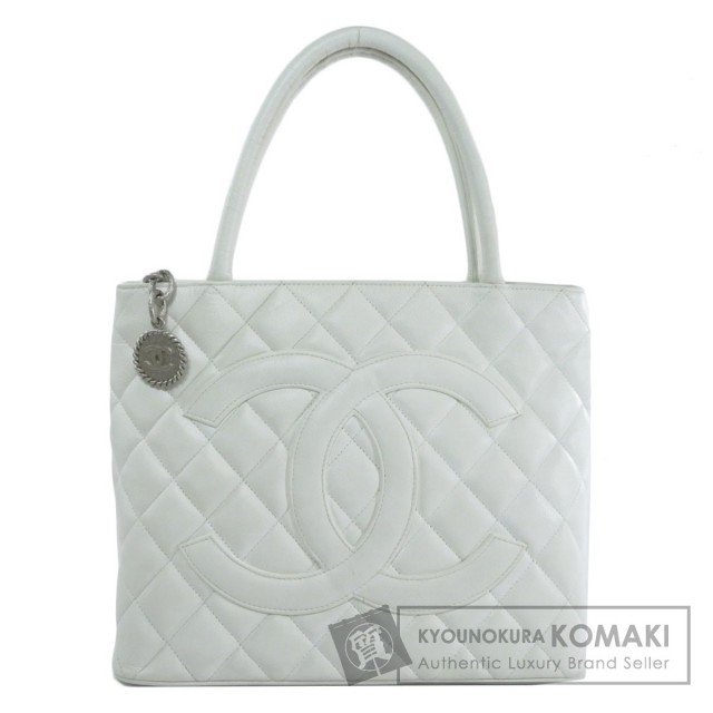 CHANEL シャネル 復刻トート シルバー金具 トートバッグ キャビア  