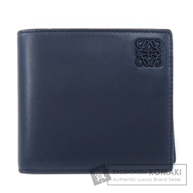 LOEWE ロエベ アナグラム 二つ折り財布（小銭入れあり） カーフ メンズ 