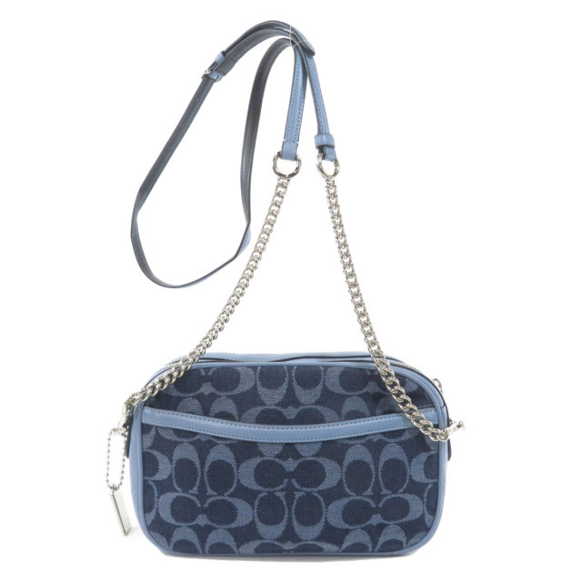 COACH コーチ F25878 シグネチャー ショルダーバッグ キャンバス 