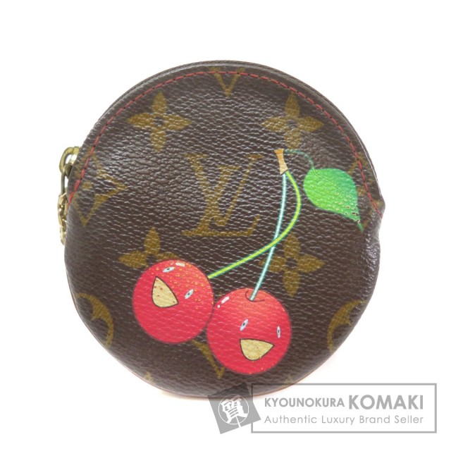 ルイヴィトンM95043 ポルトモネ 軽い ロン モノグラムチェリー コイン  