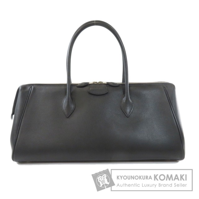 HERMES エルメス パリボンベイ40 エプソン 黒 ブラック トートバッグ 