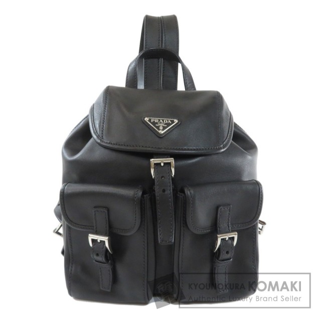 Prada プラダ ロゴプレート リュック デイパック レザー レディース ブランド京の蔵小牧 ネット販売部 Prada プラダ ロゴプレート リュック デイパック レザー レディース ブランド京の蔵小牧 ネット販売部
