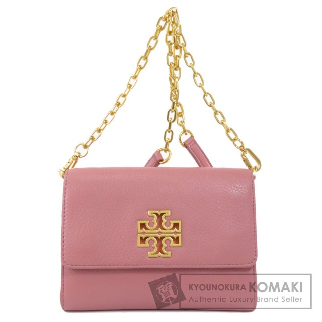 ToryBurchトリーバーチチェーンウォレットショルダーバッグレザー  
