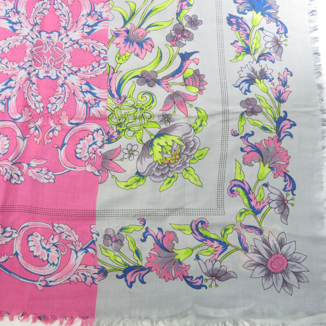 LOEWE ロエベ レーヨンカシミヤバタフライストール ベージュ（LOEWE  