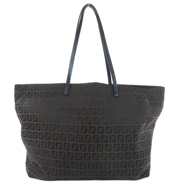 FENDI フェンディ ズッキーノ トートバッグ キャンバス/レザー レディース