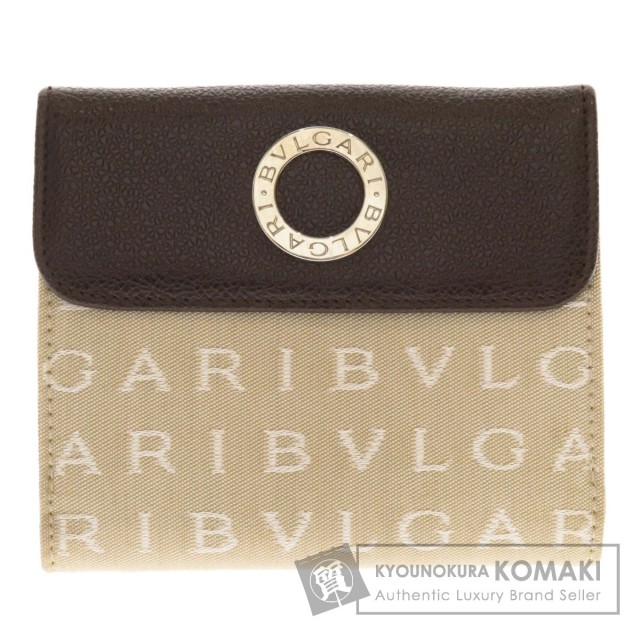 BVLGARI ブルガリ ロゴマニア 二つ折り財布 ロゴ（BVLGARI ブルガリ  