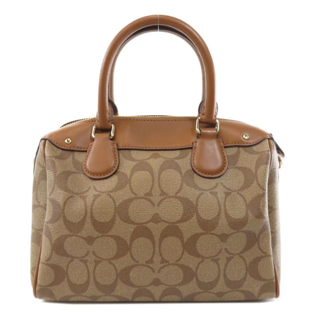 COACHコーチF58312シグネチャー2WAYハンドバッグPVCレディース 