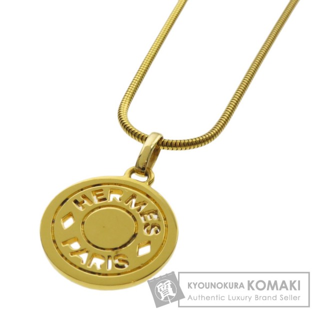 HERMES エルメス セリエ ネックレス 金属製 レディース 