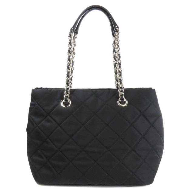 PRADA プラダ 1BG740 チェーンモチーフ 2WAY トートバッグ ナイロン  