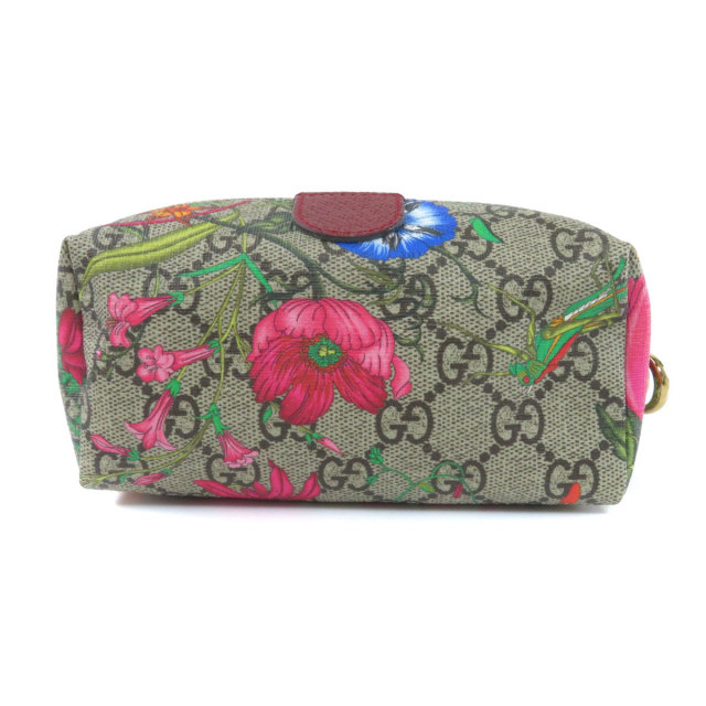 GUCCI グッチ 548394 オフィディア GGフローラ 化粧ポーチ PVC レディース