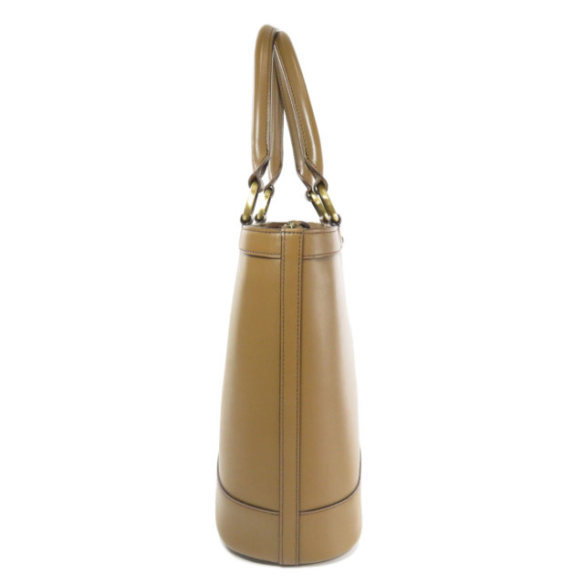 BURBERRYバーバリーロゴ刻印トートバッグレザーレディース