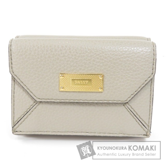 Bally バリー ロゴ 三つ折り 二つ折り財布 小銭入れあり カーフ レディース ブランド京の蔵小牧 ネット販売部