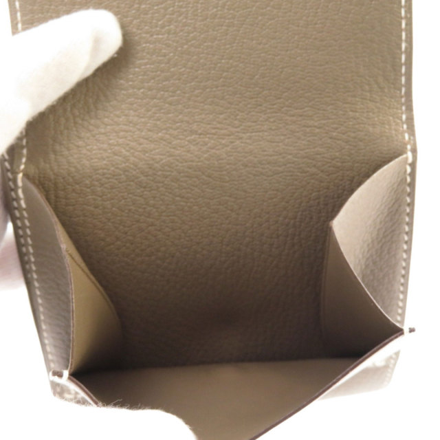 HERMES エルメス ベアンレクトベルソ ベアンコンパクト エトープ 