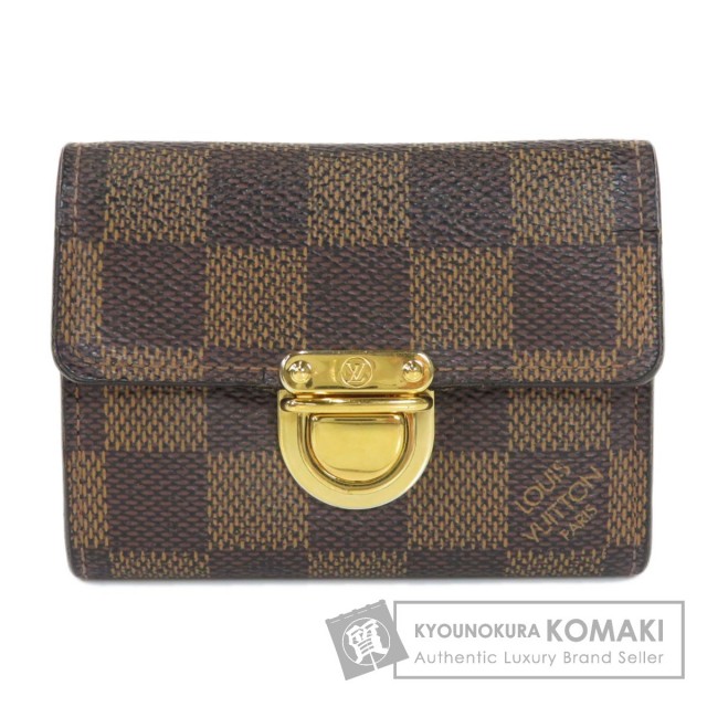 LOUIS VUITTON ダミエ・エベヌ 名刺入れ ルイ・ヴィトン(LOUIS VUITTON) ダミエ(Demier) 名刺入れ メンズ