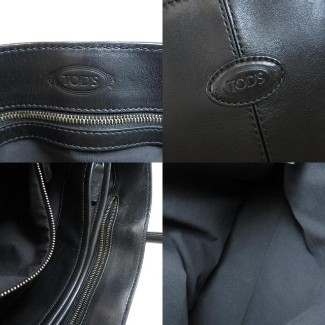 TODS トッズ ロゴマーク トートバッグ レザー レディース TODS トッズ ロゴマーク トートバッグ レザー レディース