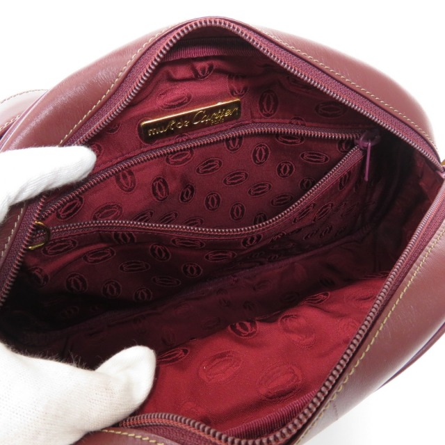 CARTIERカルティエマストラインショルダーバッグカーフ