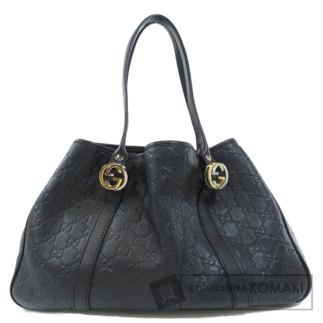 GUCCI グッチ 232957 GG シマ トートバッグ レザー レディース
