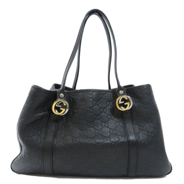 GUCCI グッチ 232957 GG シマ トートバッグ レザー レディース