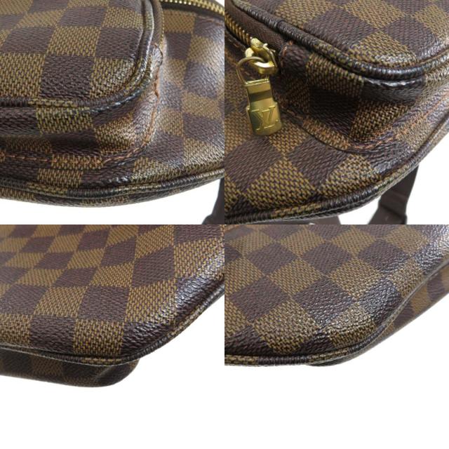 ルイヴィトン ダミエ ウエストポーチ（ヒップバッグ レディース）