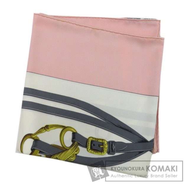 HERMES エルメス カレ90 BRIDES de GALA 式典用馬勒 スカーフ シルク 