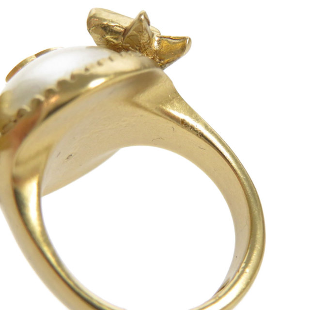 CHANEL シャネル ココマーク リボンモチーフ リング・指輪 金属製  