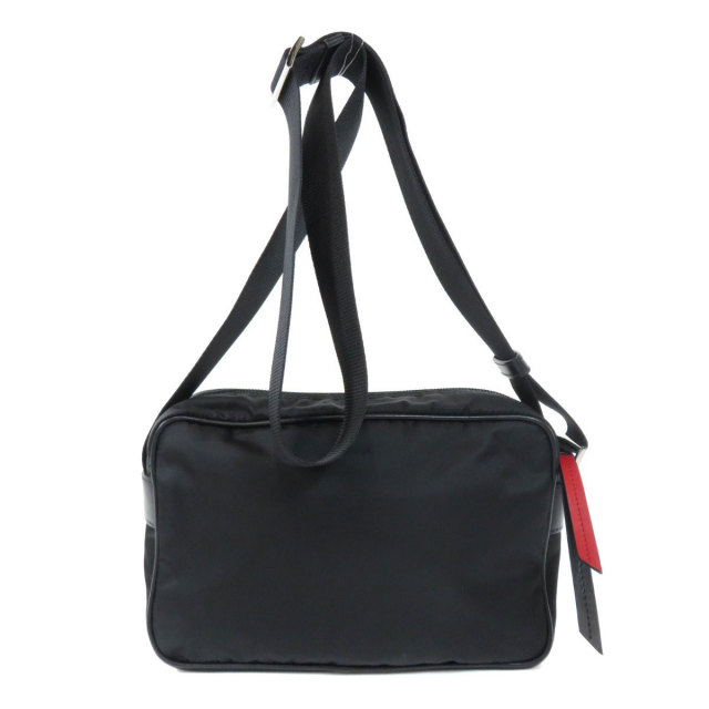 PRADA プラダ 1BC167 メタル アップリケ ショルダーバッグ ナイロン 