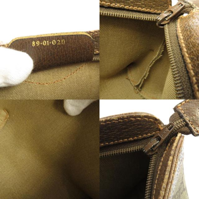 GUCCI グッチ 89・01・020 GG 化粧ポーチ PVC レディース