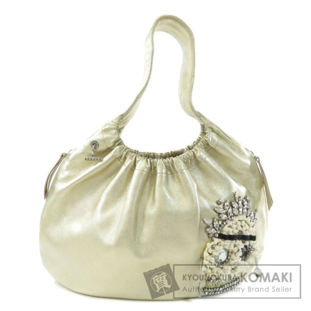 ANTEPRIMAアンテプリマワンショルダースカルモチーフショルダーバッグ  