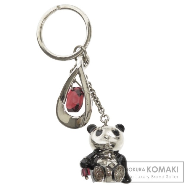 Baccarat バカラ パンダモチーフ キーホルダー /金属製 レディース
