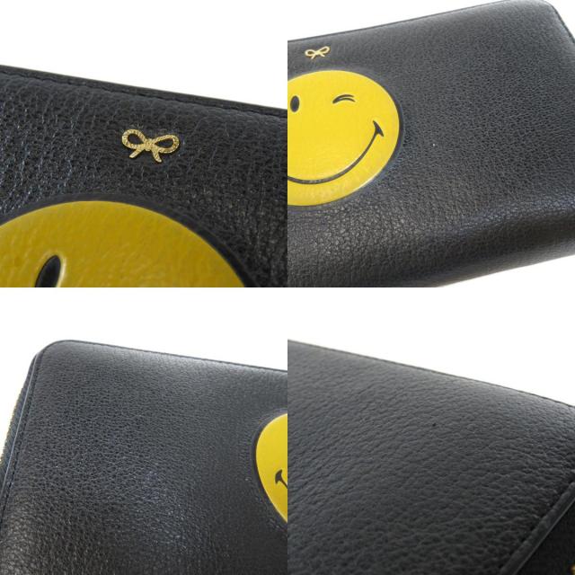 Anya Hindmarch アニヤ・ハインドマーチ スマイルモチーフ 長財布  