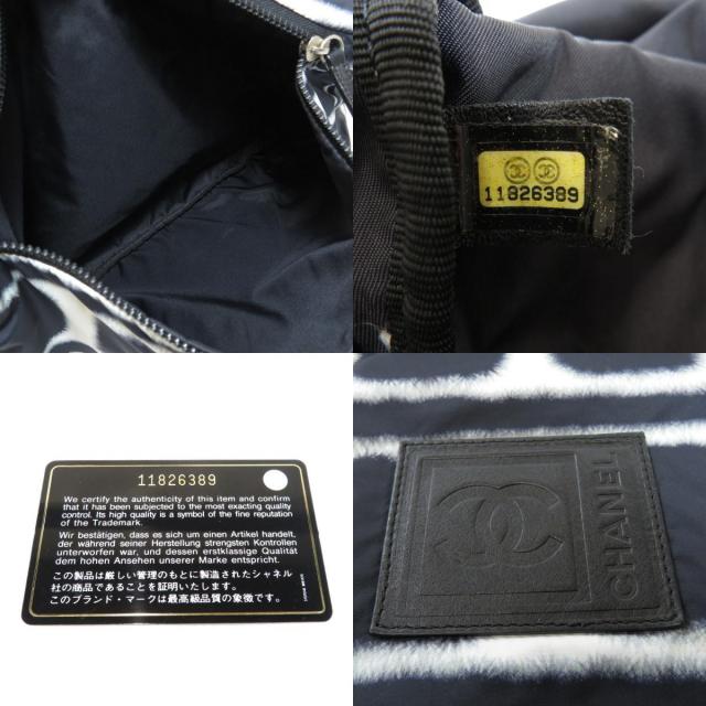 シャネル ナイロン ココマーク ショルダーバッグ CHANEL シャネル ココマーク ショルダーバッグ ナイロン素材