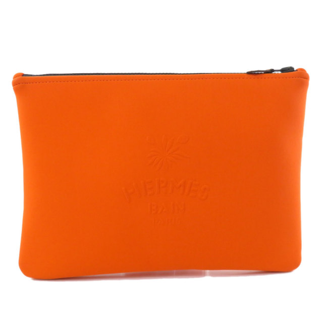 HERMES エルメス ネオバンMM レオパードモチーフ アクセサリーポーチ 