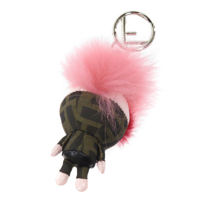 FENDI フェンディ ファーチャーム ピンク（フェンディ バグズ  