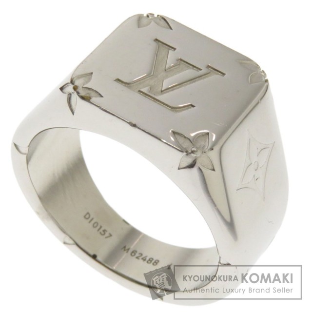 LOUIS VUITTON ルイヴィトン M62488 シグネットリング モノグラム #L  