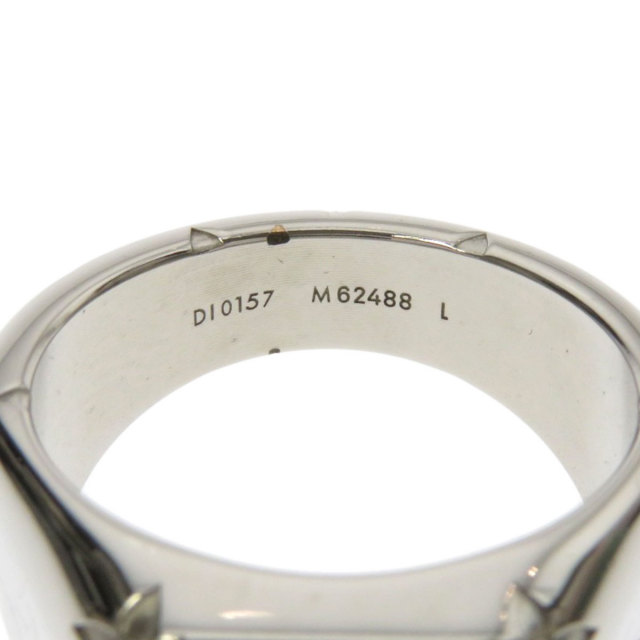 LOUIS VUITTON ルイヴィトン M62488 シグネットリング モノグラム #L  