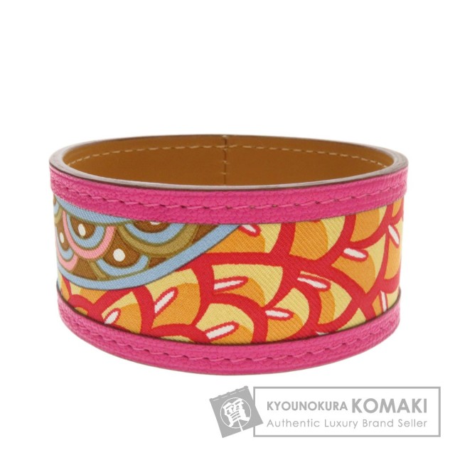 HERMES エルメス プティ アッシュ バングル ブレスレット レザー  