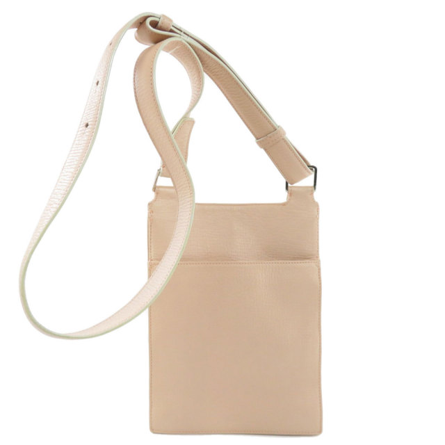 LOEWEロエベロゴ型押しショルダーバッグカーフレディース