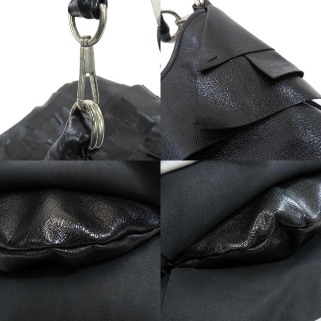 YVES SAINT LAURENT イヴ・サンローラン フリル ショルダーバッグ 