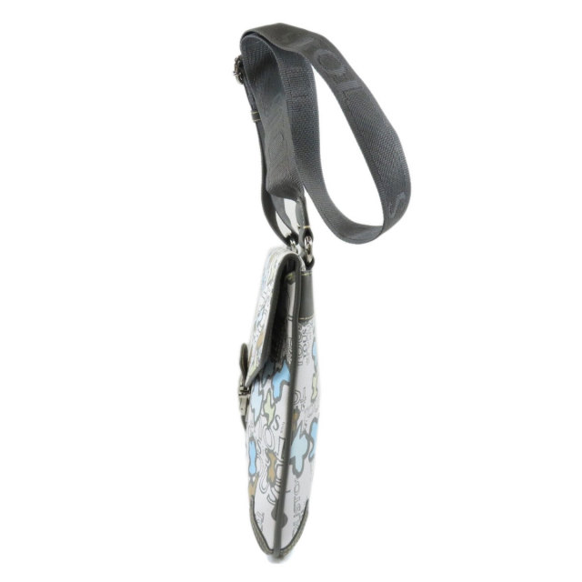 TOUSトウスロゴクマモチーフショルダーバッグレザーレディース