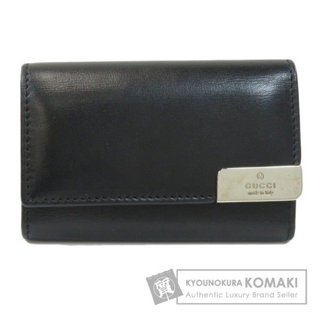 GUCCIグッチ162777ロゴモチーフキーケースレザーレディース