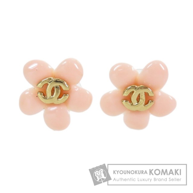 CHANEL シャネル フラワーモチーフ ココマーク 05P ピアス  