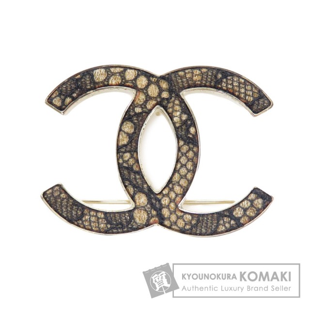 CHANEL シャネル ココマーク ブローチ 金属製 レディース ブランド京の