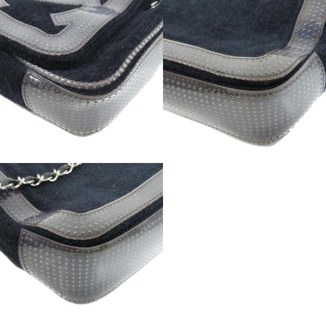 CHANEL シャネル ココマーク ショルダーバッグ パイル レディース 