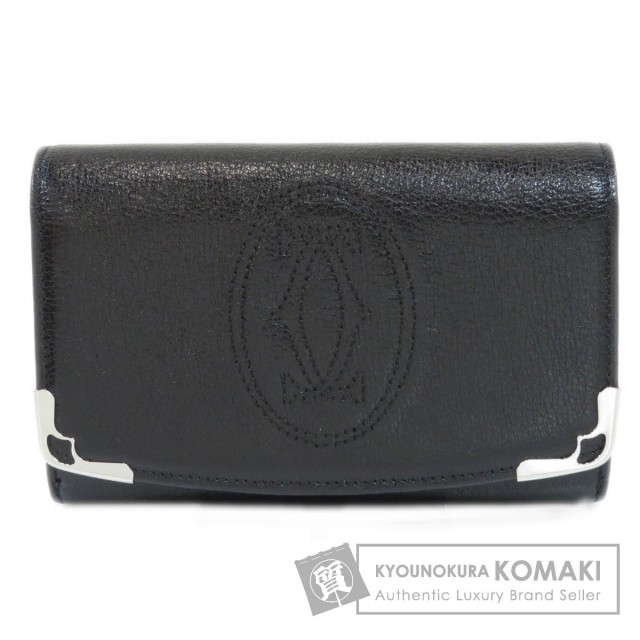 CARTIER カルティエ マルチェロ 二つ折り財布（小銭入れあり） カーフ 