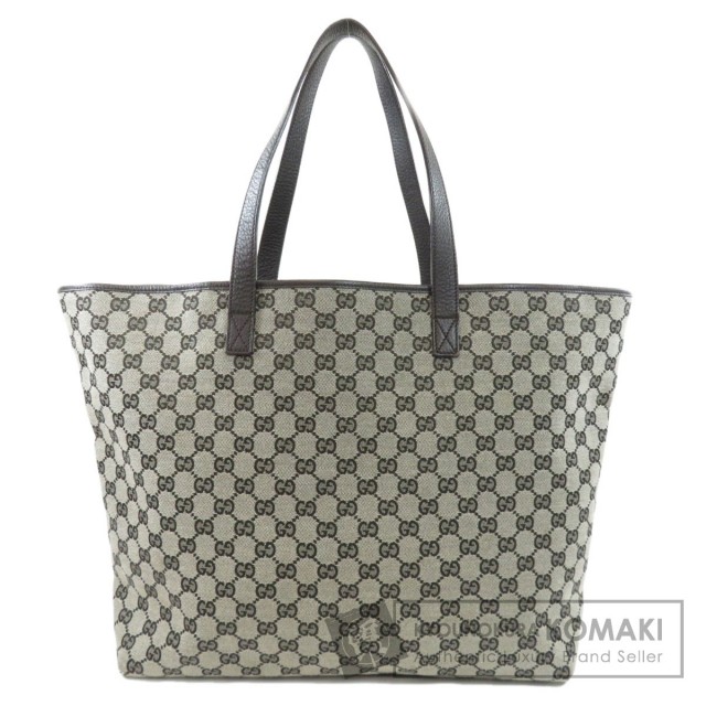 GUCCI グッチ 257245 GG アウトレット トートバッグ キャンバス/レザー  